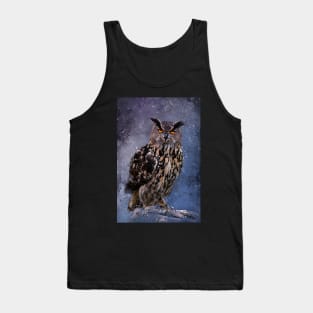 Eagle owl Tank Top